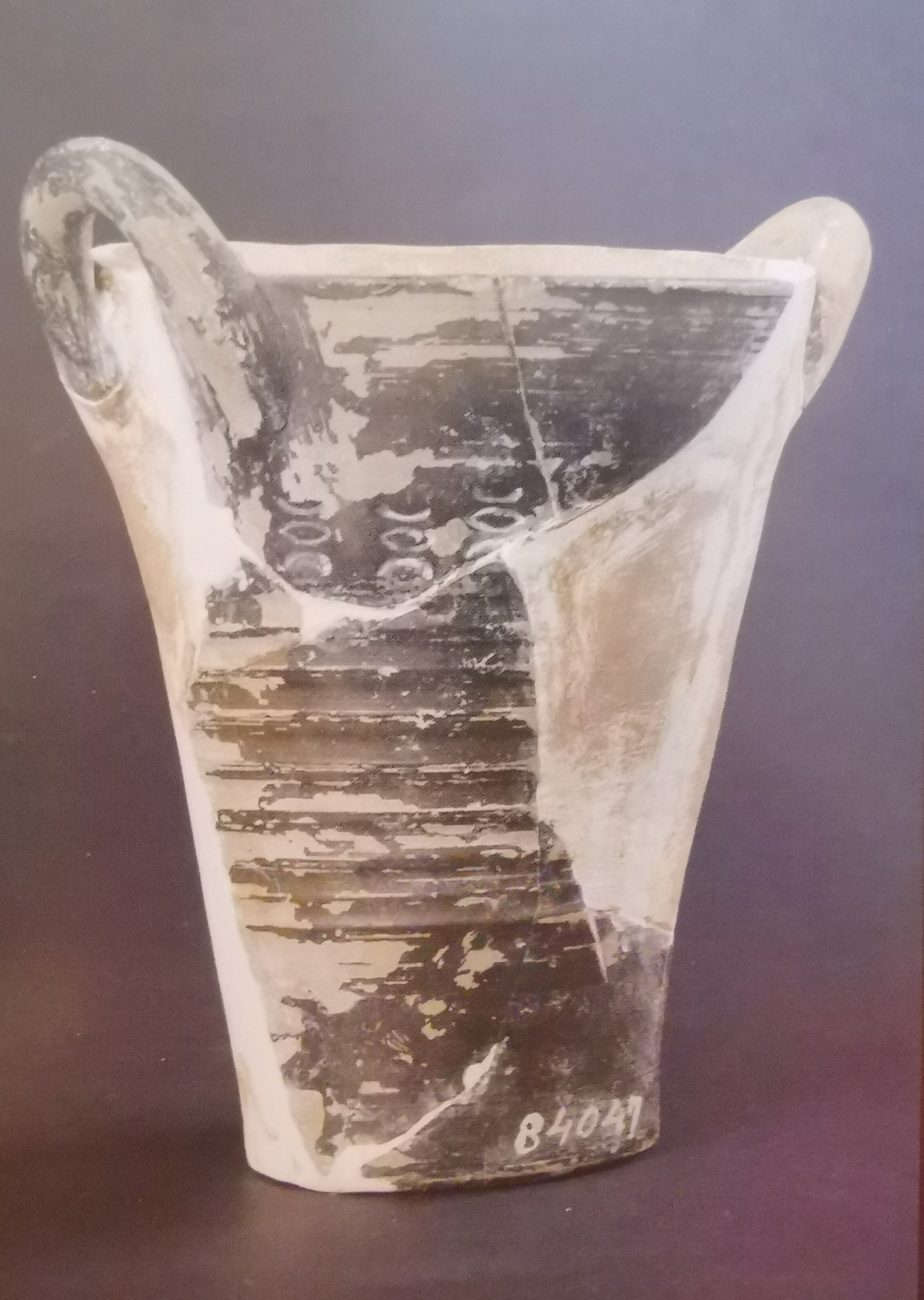 vaso/ a cestello (PERIODIZZAZIONI/ PROTOSTORIA/ Età del Bronzo/ Età del Bronzo medio)