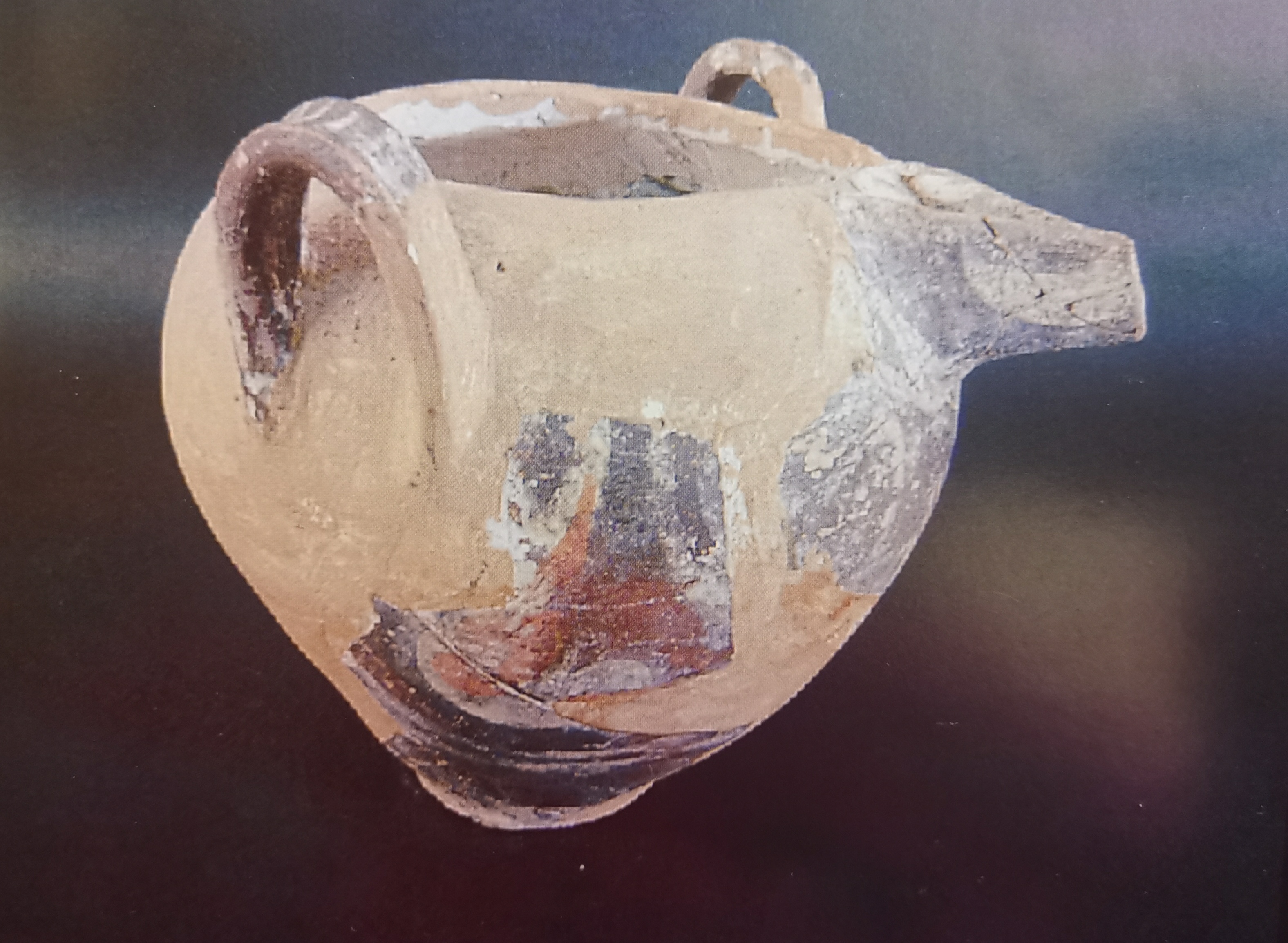 olla/ con beccuccio (PERIODIZZAZIONI/ PROTOSTORIA/ Età del Bronzo/ Età del Bronzo medio)