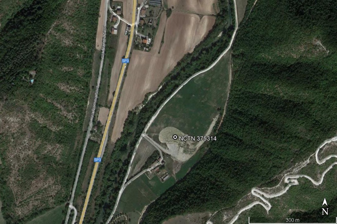 insediamento, tracce di insediamento - Cagli (PU)  (PERIODIZZAZIONI/ PROTOSTORIA/ Età del Bronzo/ Età del Bronzo medio)