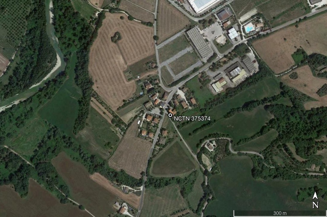 luogo con tracce di frequentazione, strutture murarie, resti osteologici - Colli al Metauro (PU)  (PERIODIZZAZIONI/ ARCHI DI PERIODI/ Età romana - Età Rinascimentale)