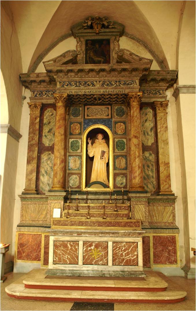 altare maggiore di / (attribuito) - ambito viterbese (XVIII)