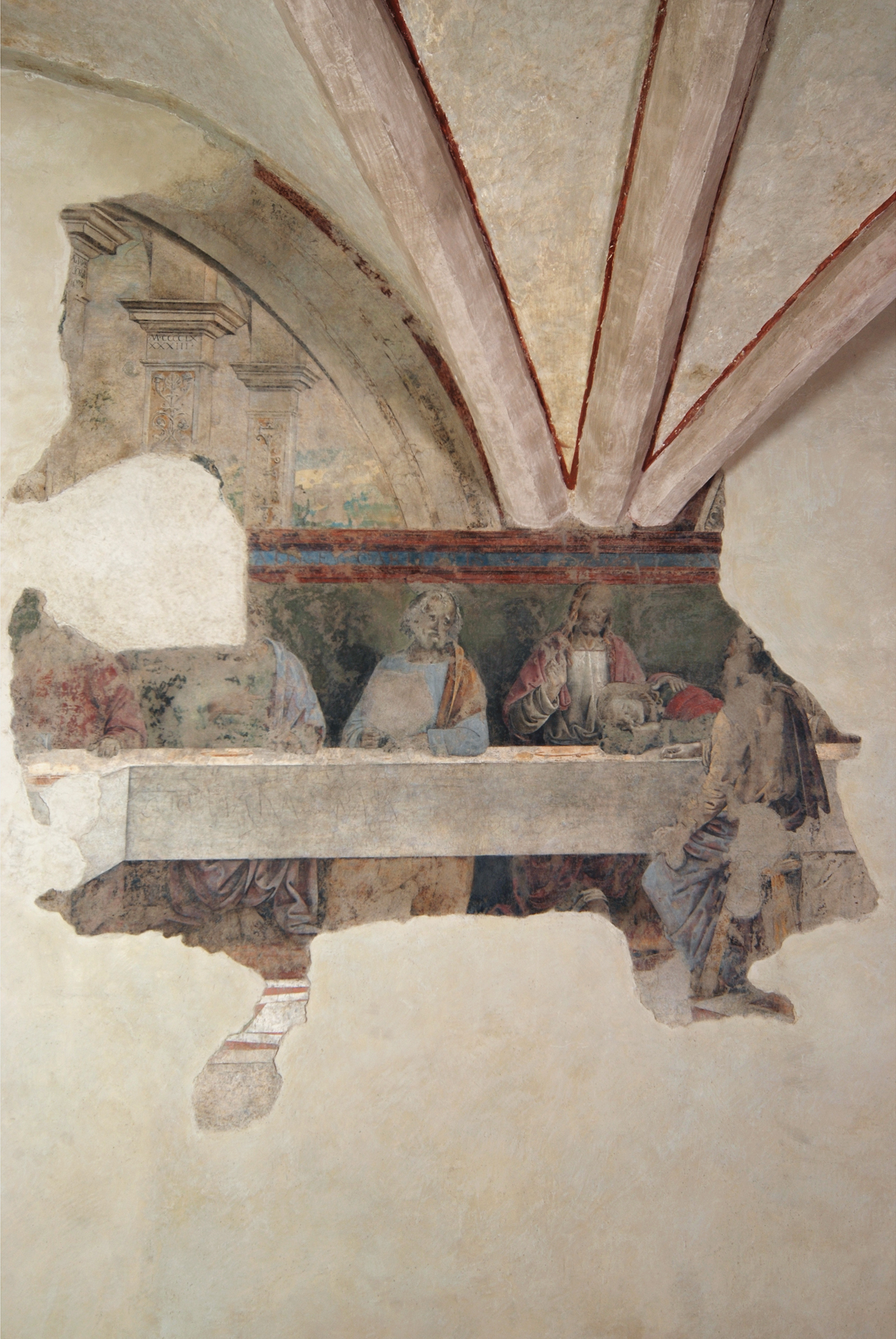 Ultima cena (dipinto, opera isolata) di Giannicola di Paolo (fine sec. XV)