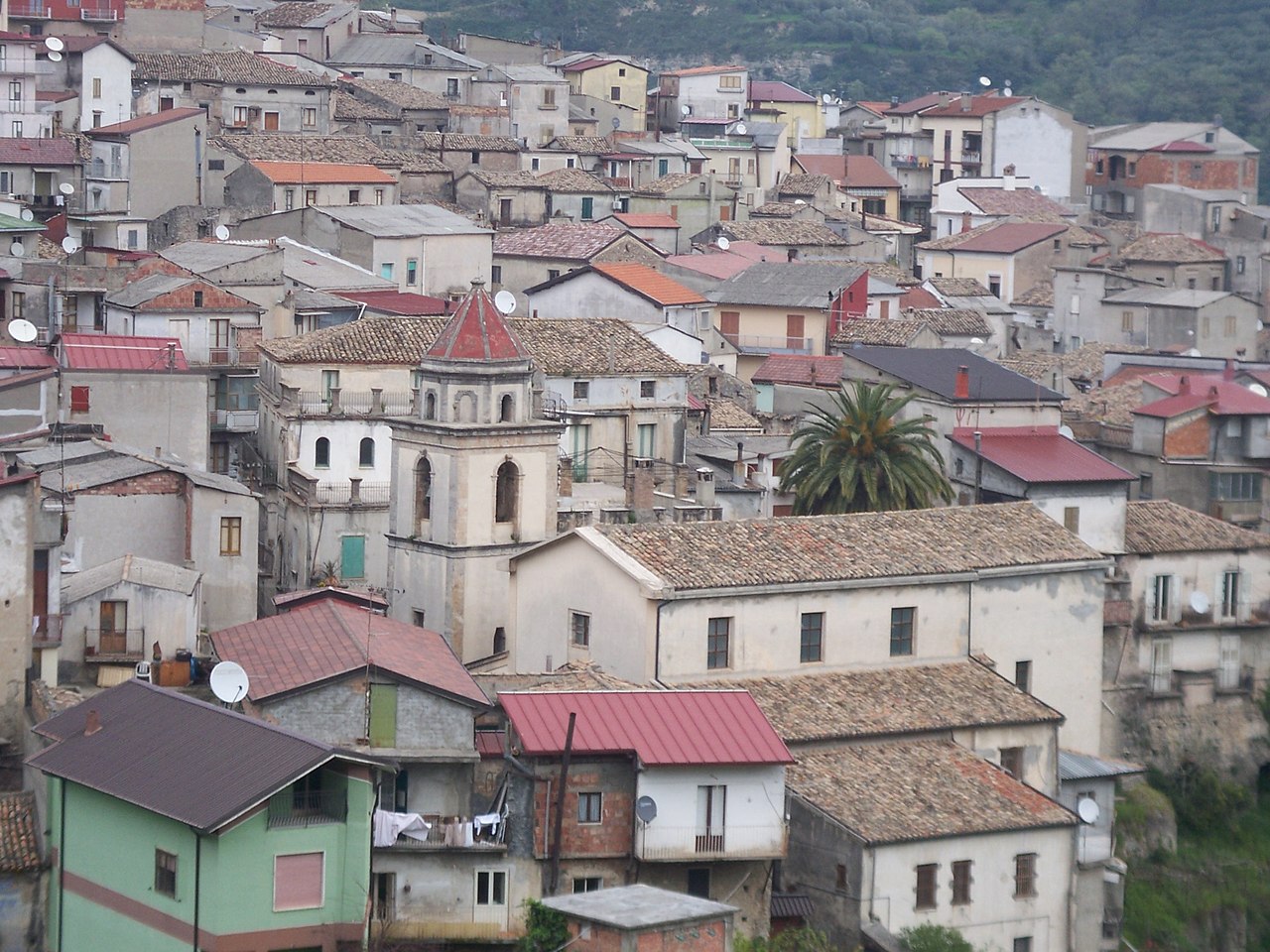 centro storico, di crinale, collinare, agricolo, Mesoraca (XIV)