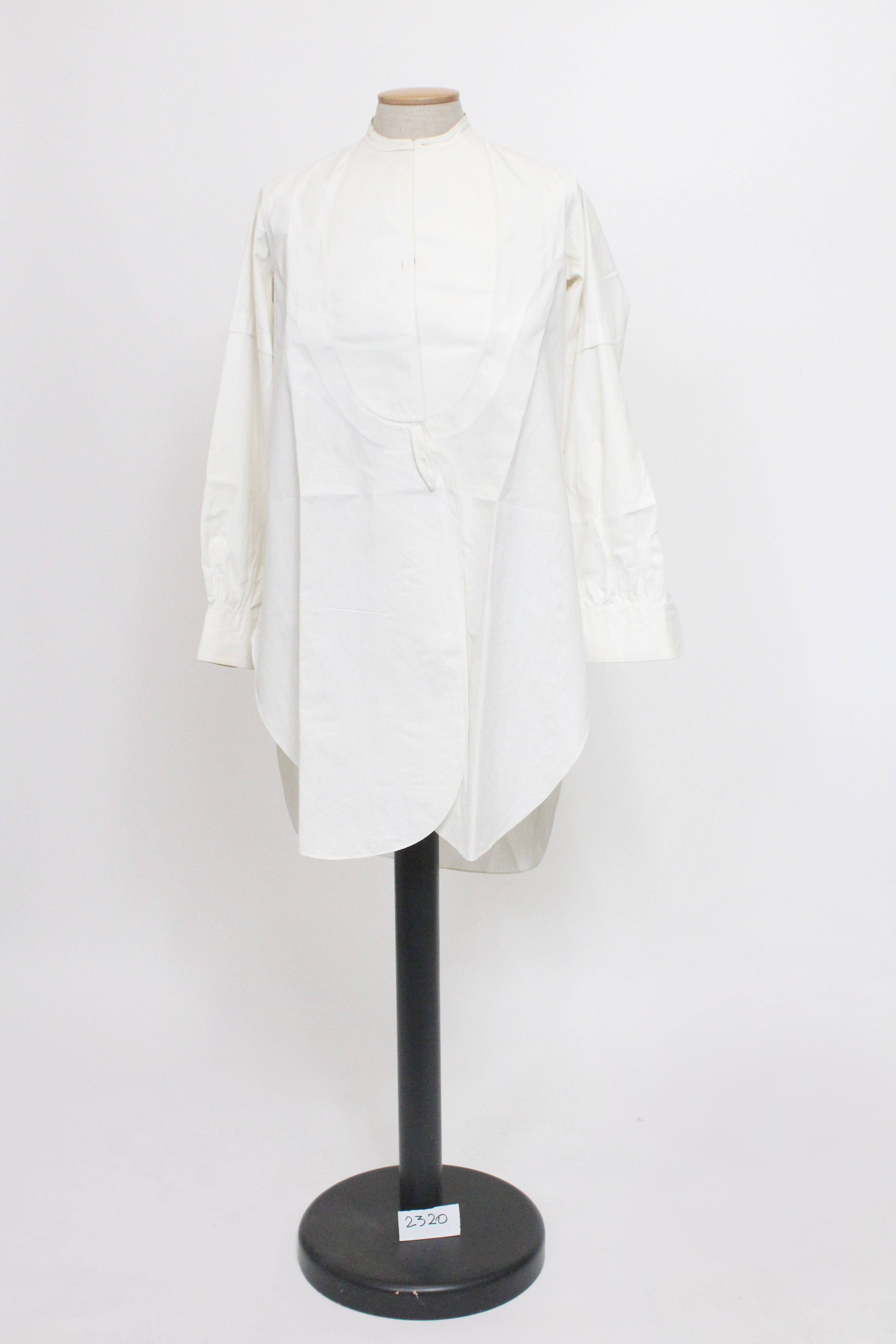 camicia, civile, da sera, maschile - Manifattura italiana? (prima metà sec. XX)