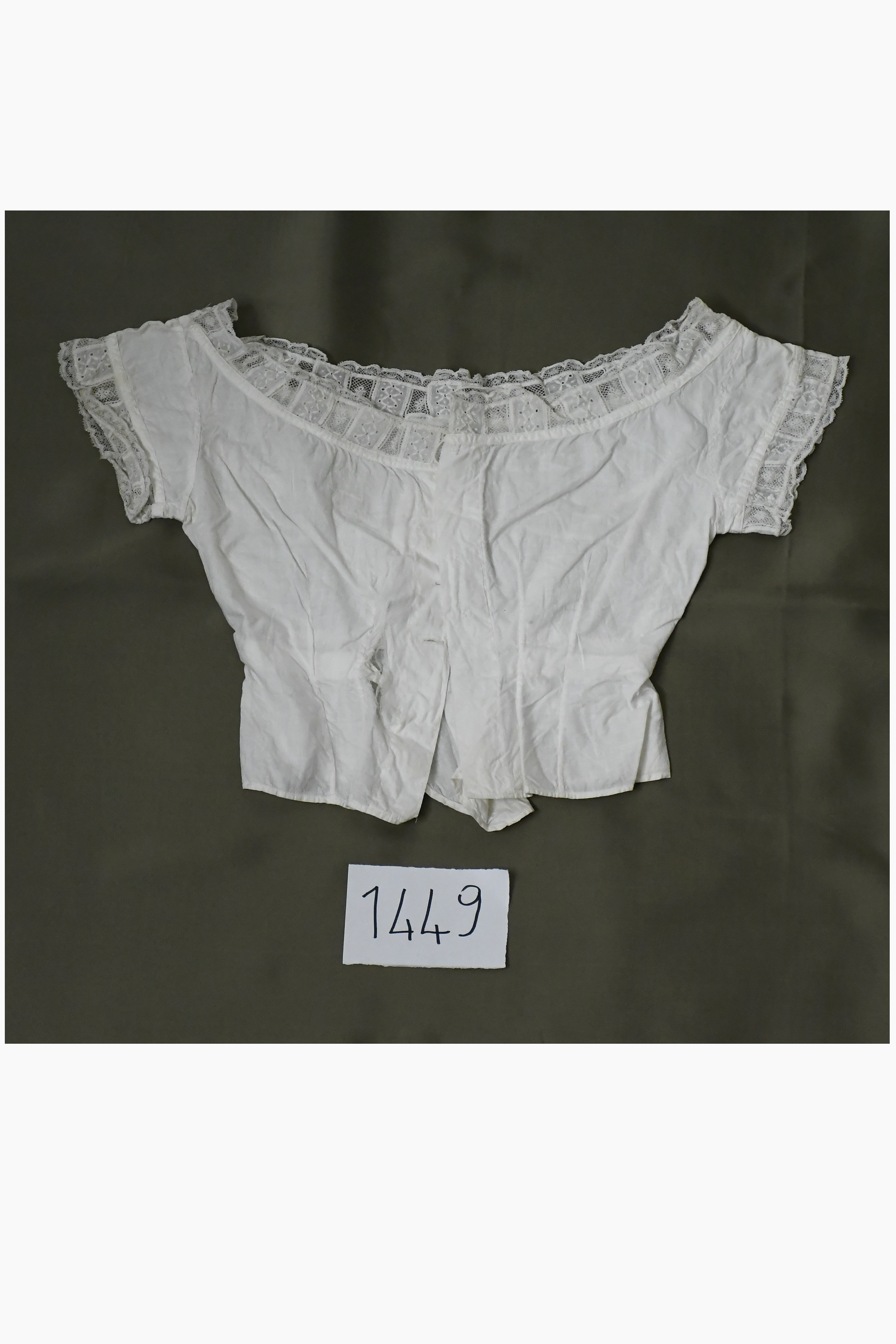 corpino, intimo, da giorno, femminile - manifattura italiana (fine sec. XIX)