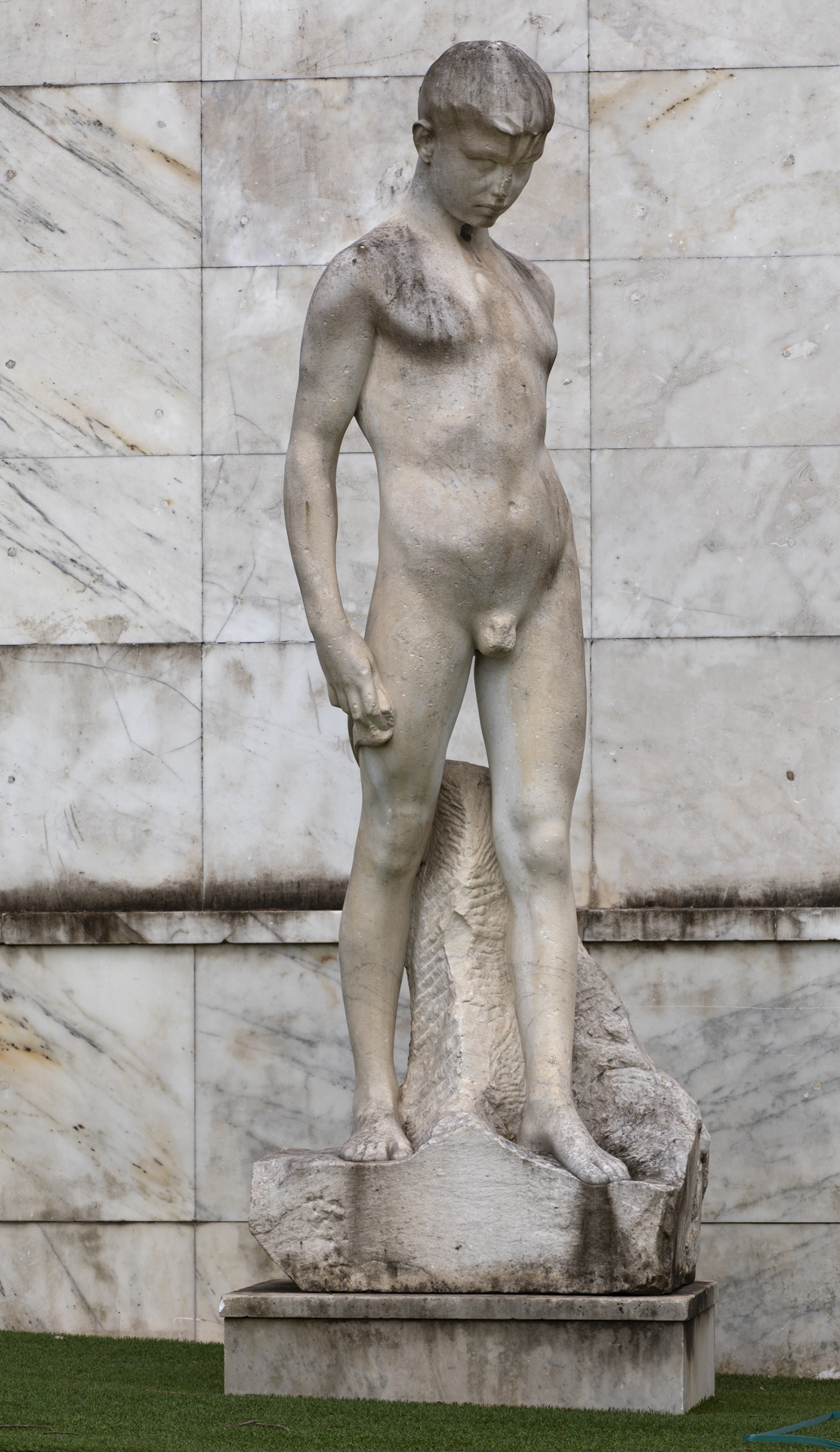 Giovinetto, David-Balilla (statua) di Canevari Angelo (attribuito) (sec. XX)