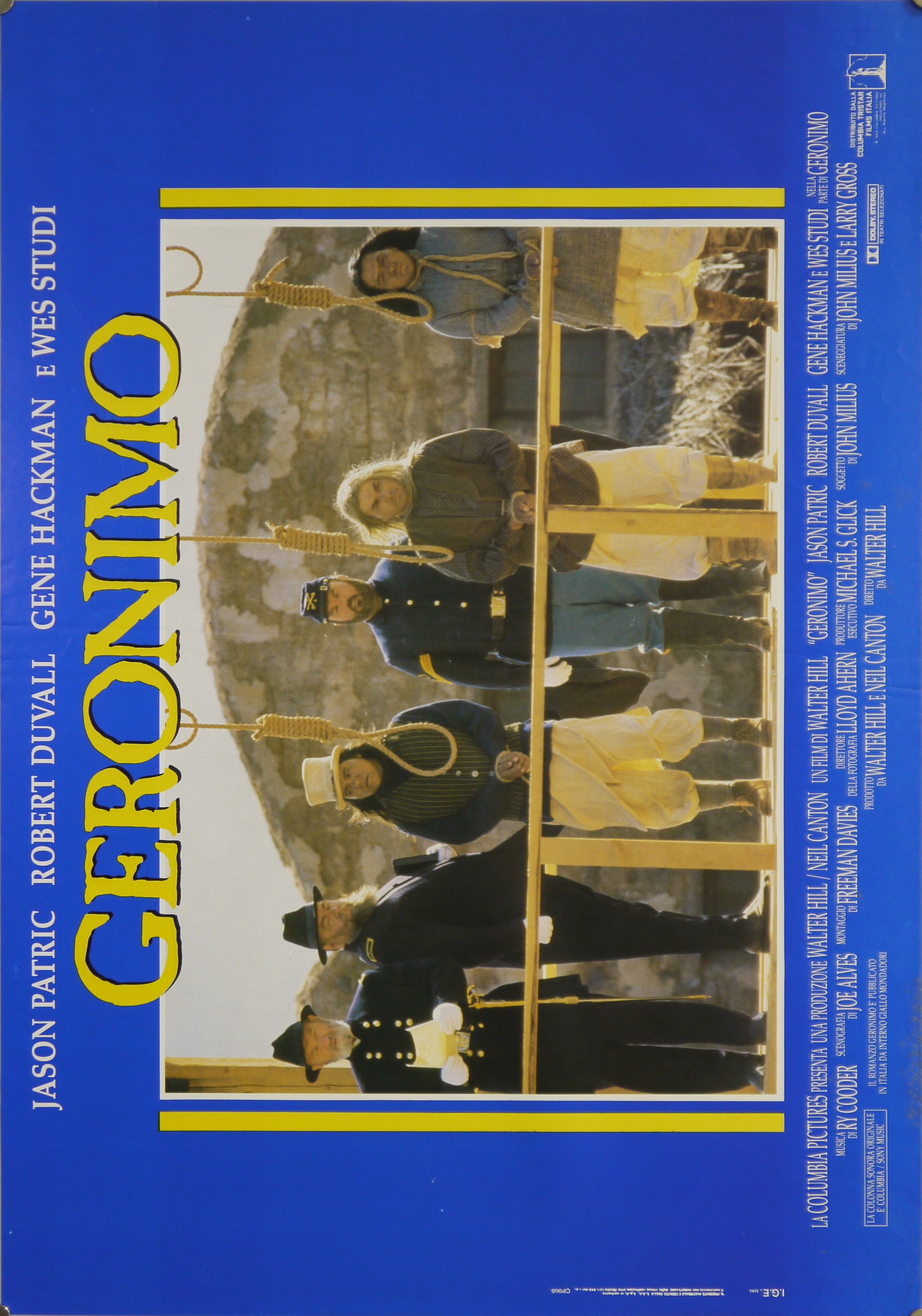 Impiccagione di uomini apache a opera dell'esercito degli Stati Uniti (manifesto) - ambito americano (fine XX)