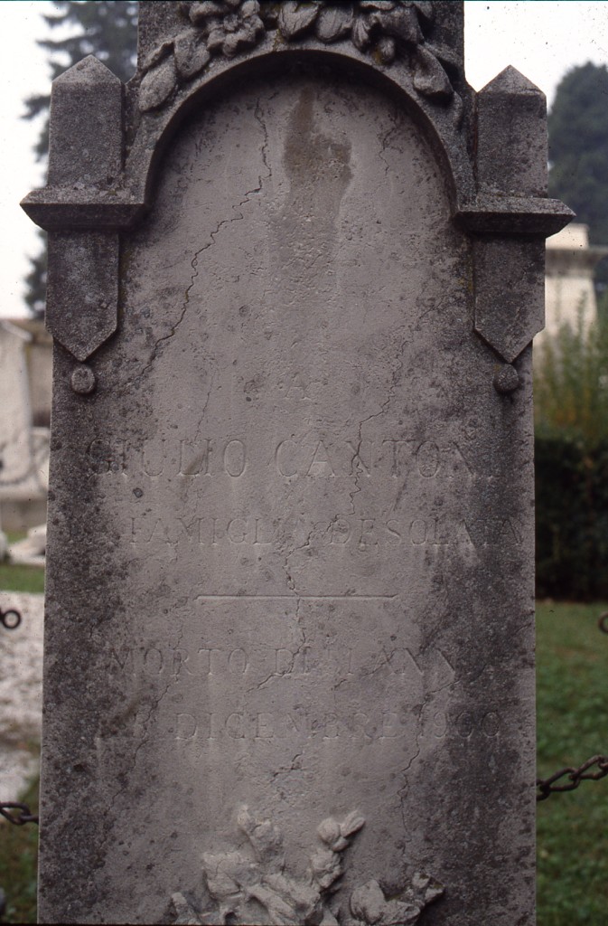 stele funeraria - a centina - ambito ebraico (primo quarto XX)