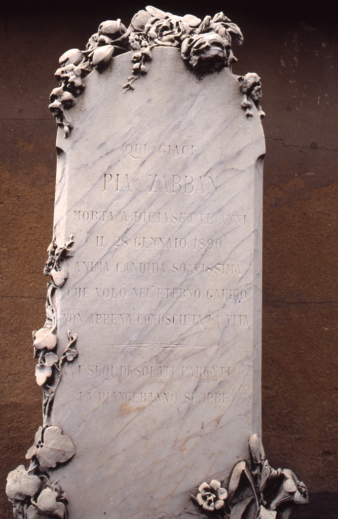 stele funeraria - a centina - ambito ebraico (ultimo quarto XIX)