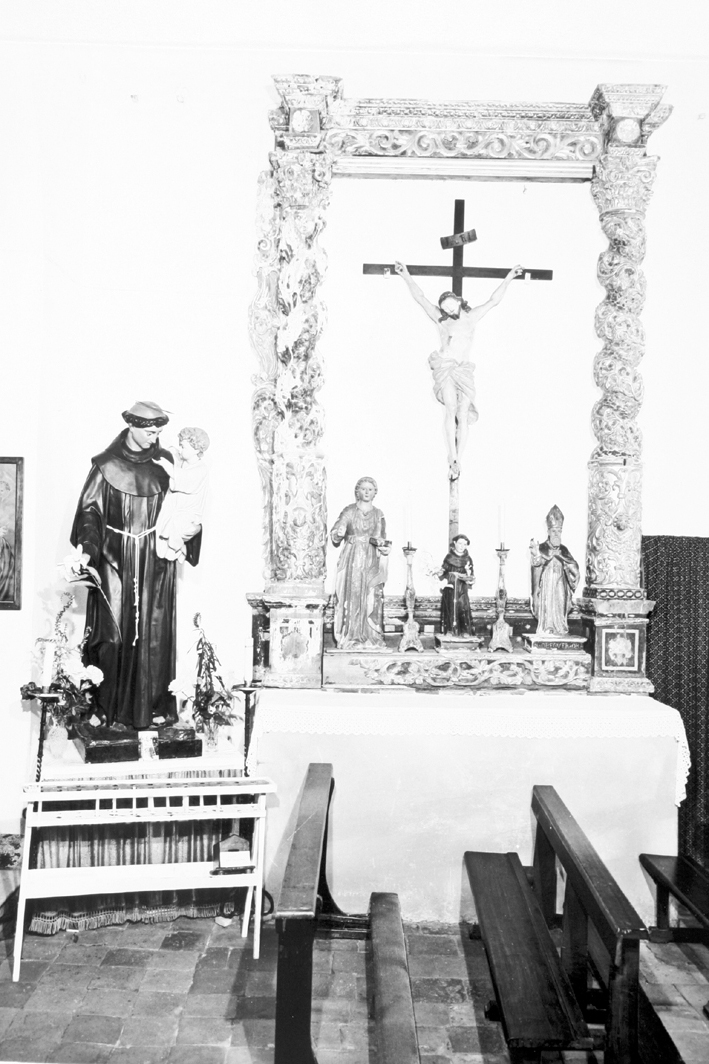 altare - bottega sarda (fine/ inizio XVII-XVIII)