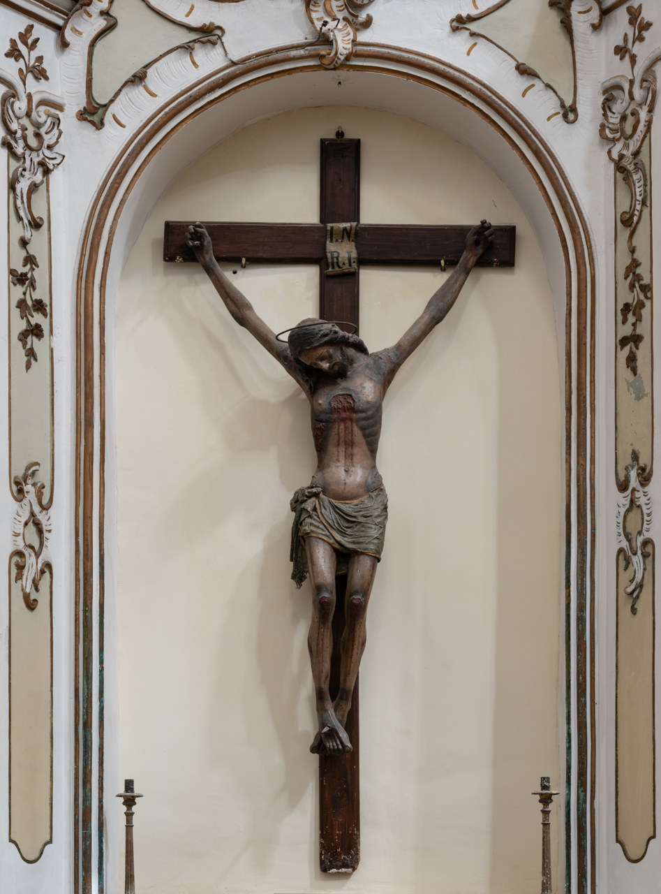 Crocifisso (crocifisso, opera isolata) di Ignoto (attribuito) - ambito siciliano (XVII)