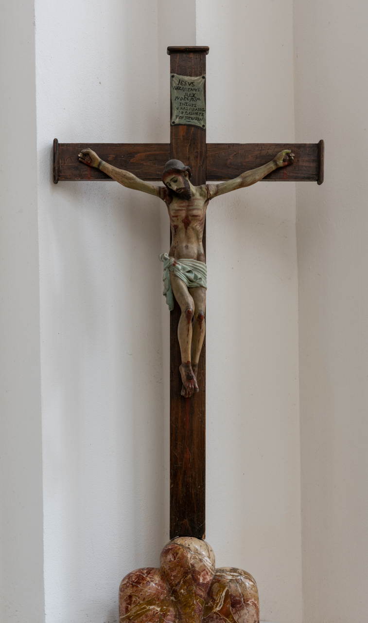 crocifisso (crocifisso stazionale, opera isolata) di Ignoto (attribuito) - ambito Italia meridionale (XVII)