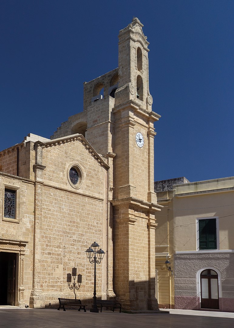 centro storico, di pianura, Morciano di Leuca (fine XII)