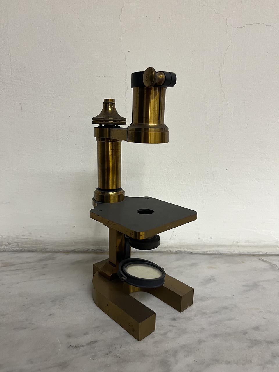 microscopio, composto f. Koristka di F. Koristka Milano (fine XIX)