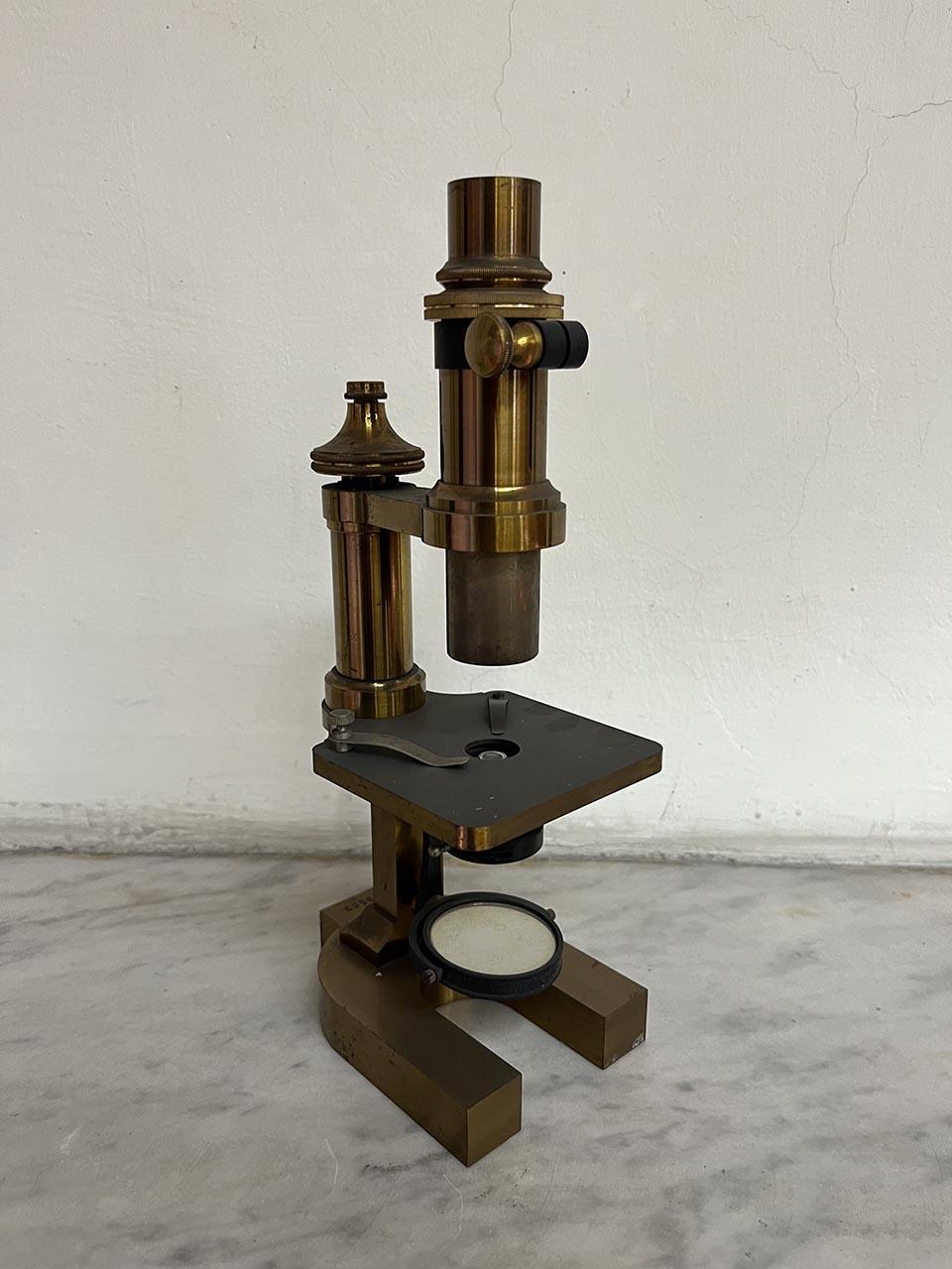 microscopio, composto f. Koristka di F. Koristka Milano (fine XIX)