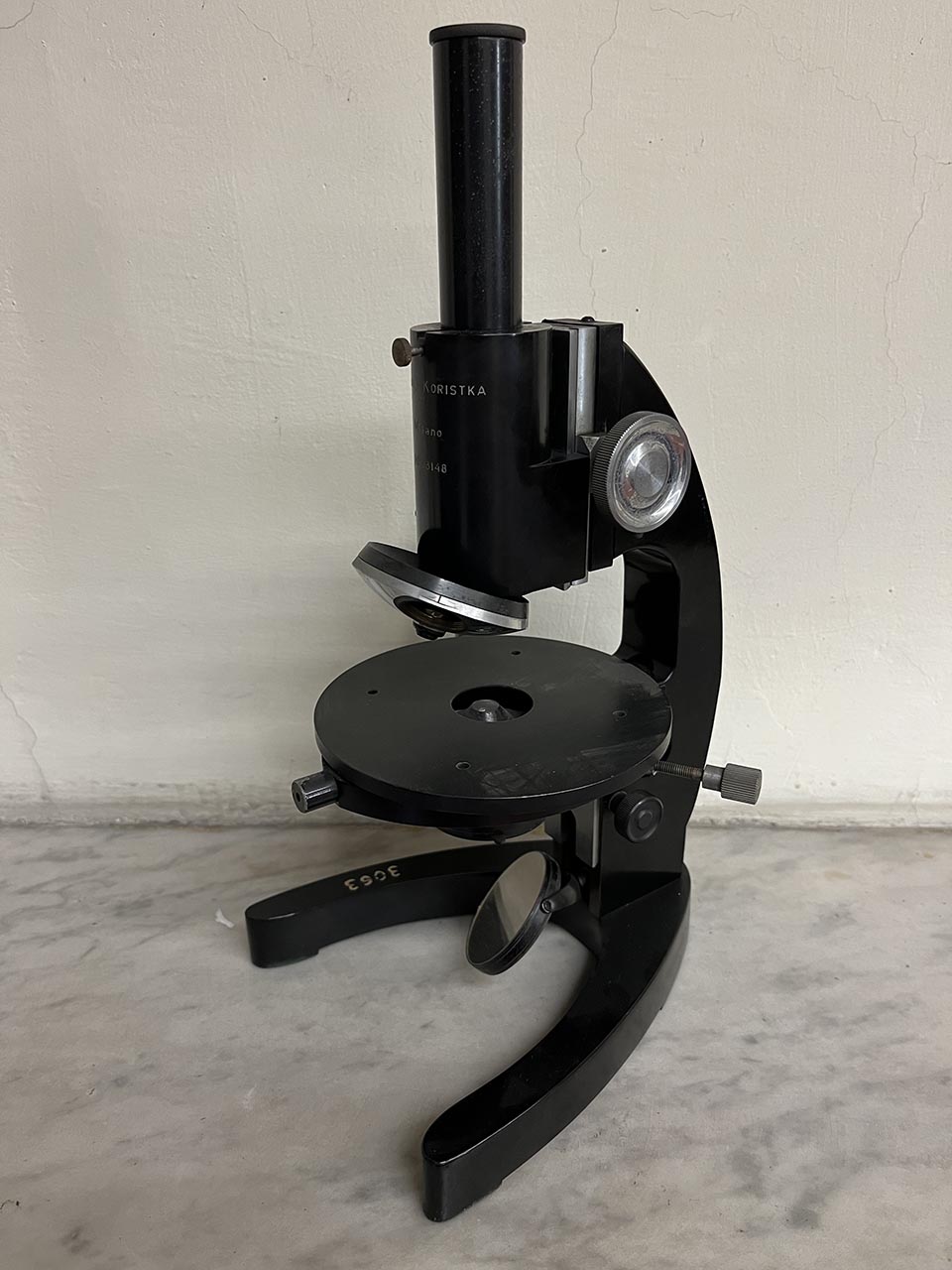 microscopio, composto f. Koristka di F. Koristka (inizio XX)