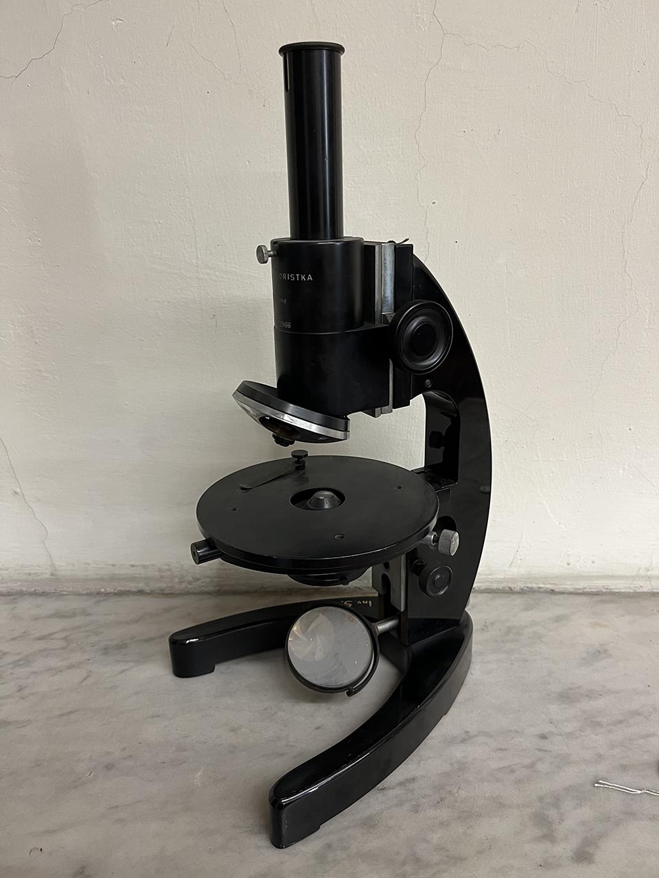 microscopio, composto f. Koristka di F. Koristka (inizio XX)