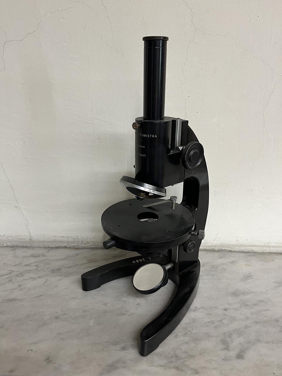 microscopio, composto f. Koristka di F. Koristka (inizio XX)