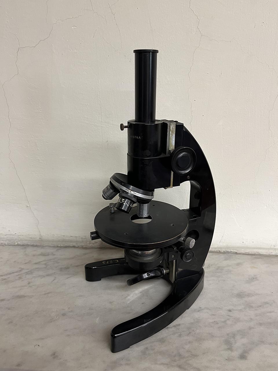 microscopio, composto f. Koristka di F. Koristka (inizio XX)