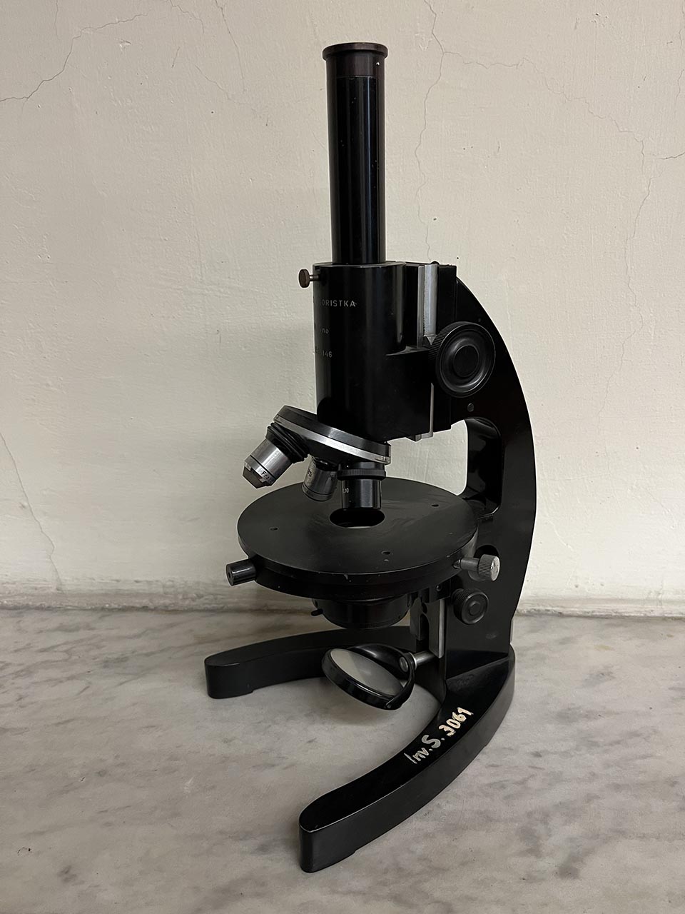 microscopio, composto f. Koristka di F. Koristka (inizio XX)