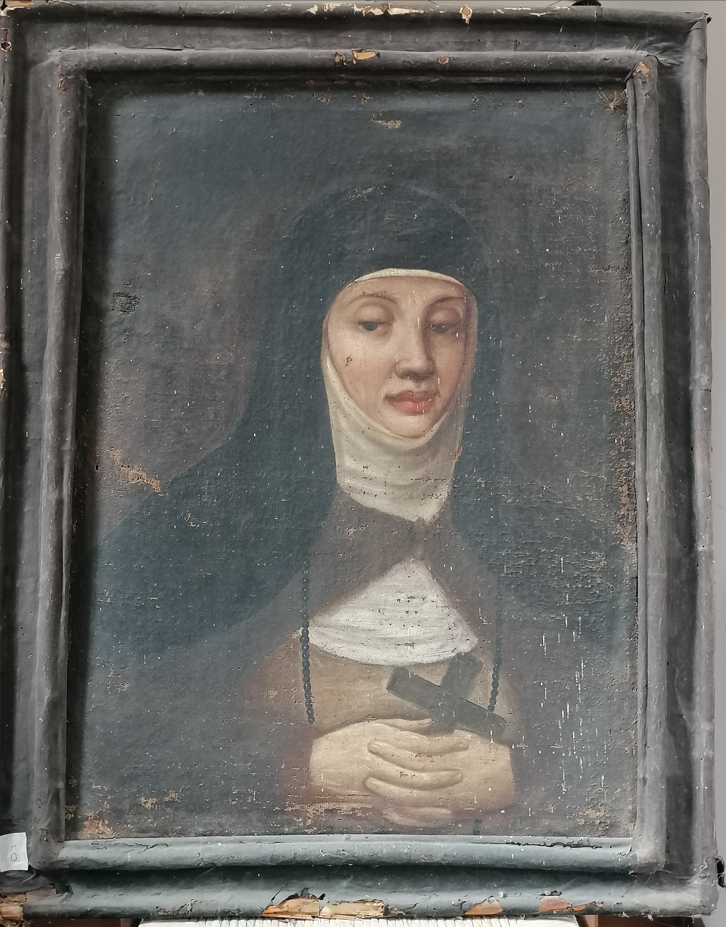 ritratto di suor Isabella Farnese (dipinto) - ambito Italia centrale (seconda metà XVII)