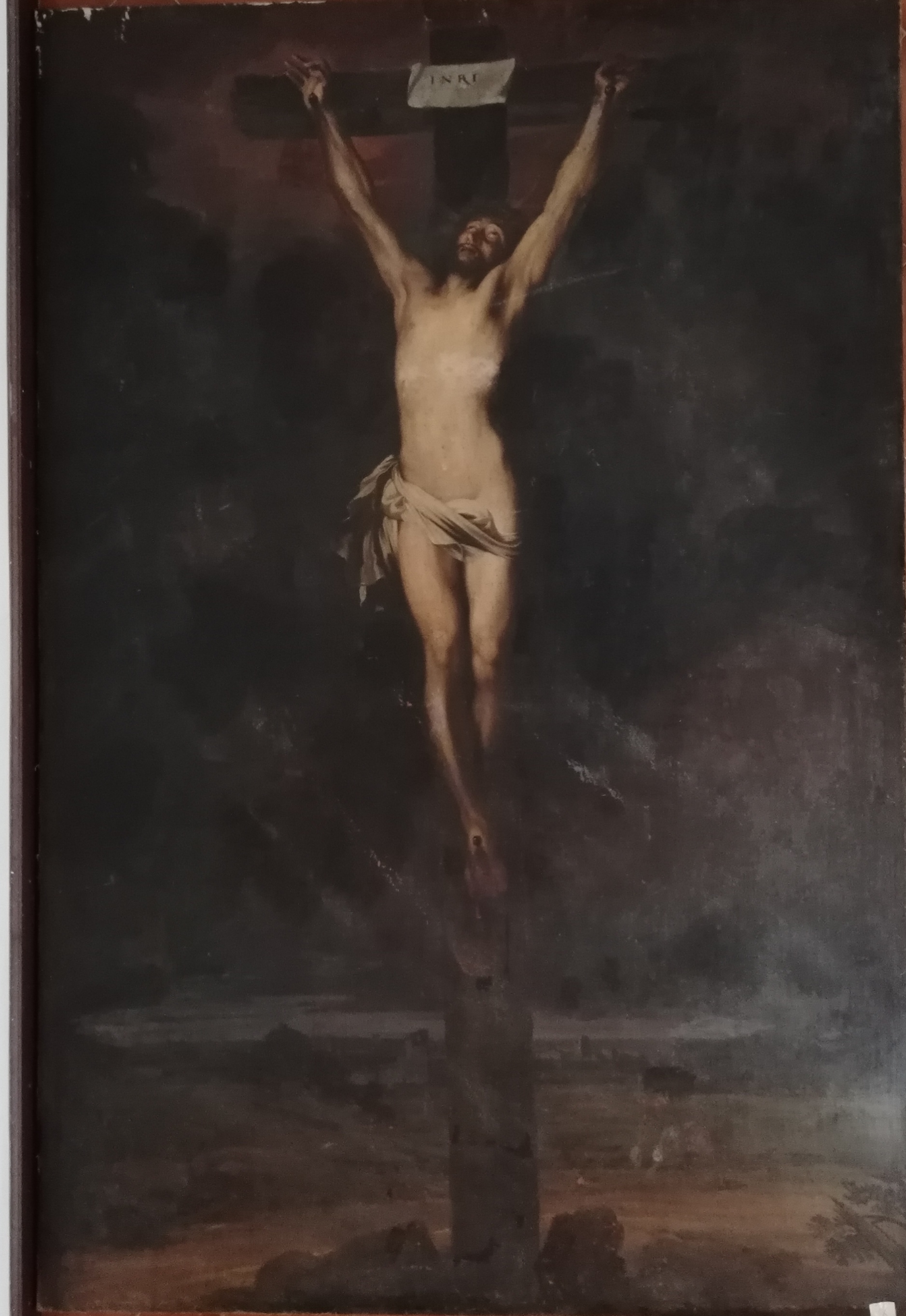 Cristo crocifisso (dipinto) di van Dyck Antoon (maniera) (secondo quarto XVII)
