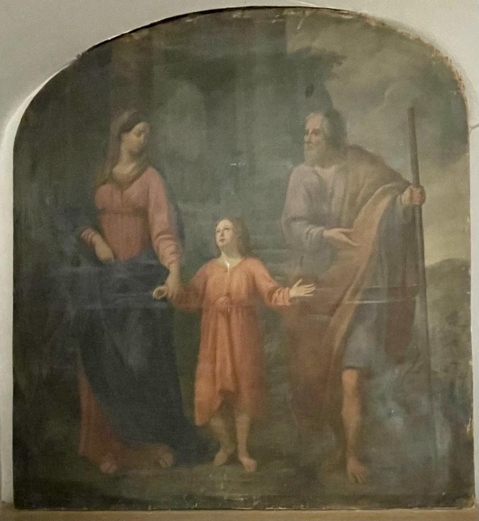 Sacra Famiglia (dipinto) di Passeri Giuseppe (XVII)