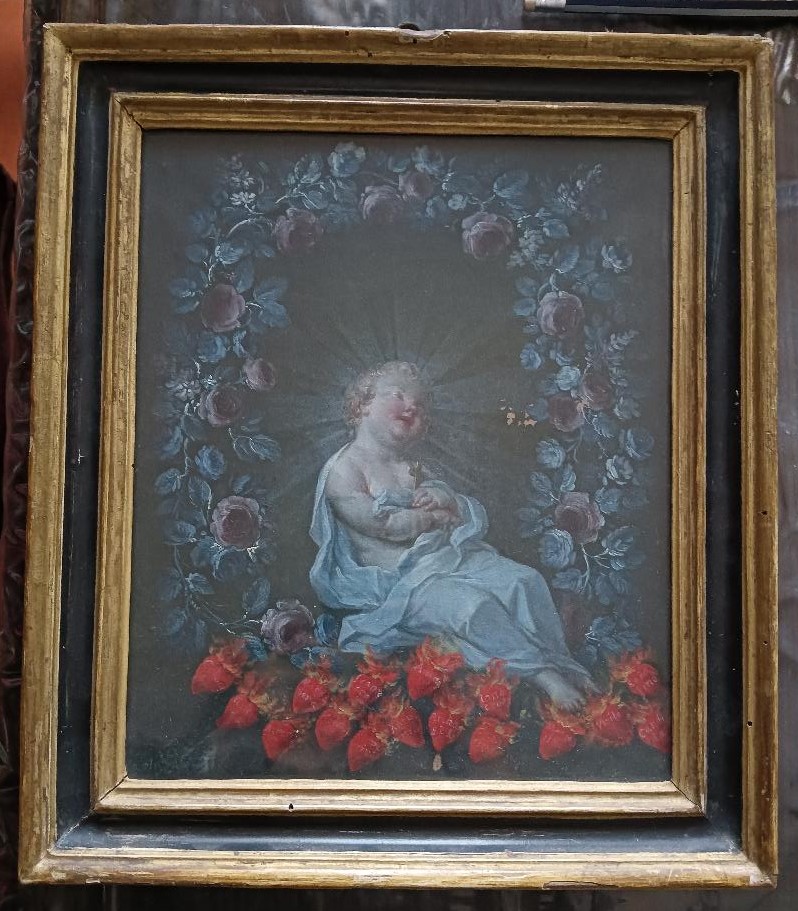 Gesù Bambino (dipinto) di Monaldi Paolo (terzo quarto XVIII)