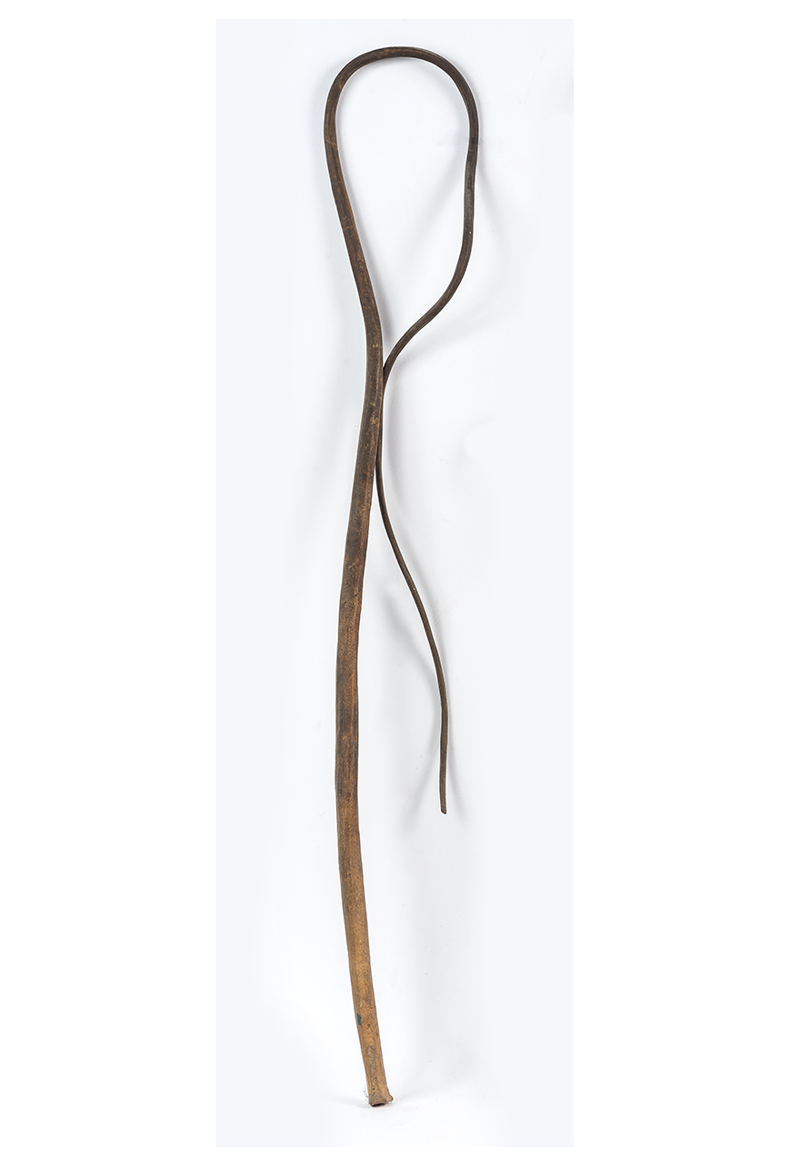 soggetto assente (frustino, opera isolata) - ambito africano (XIX-XX)