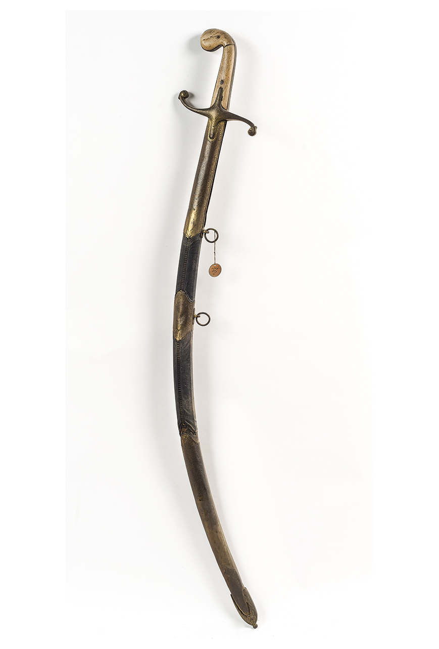 soggetto assente (scimitarra, opera isolata) - ambito ottomano (fine/ inizio secc. XVIII/ XIX)