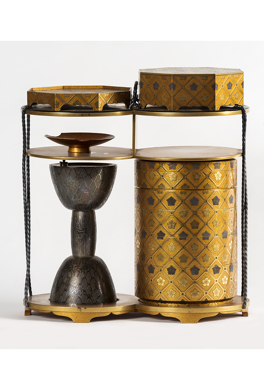 soggetto assente (servizio da pranzo, opera isolata) - manifattura giapponese (seconda metà sec. XIX)