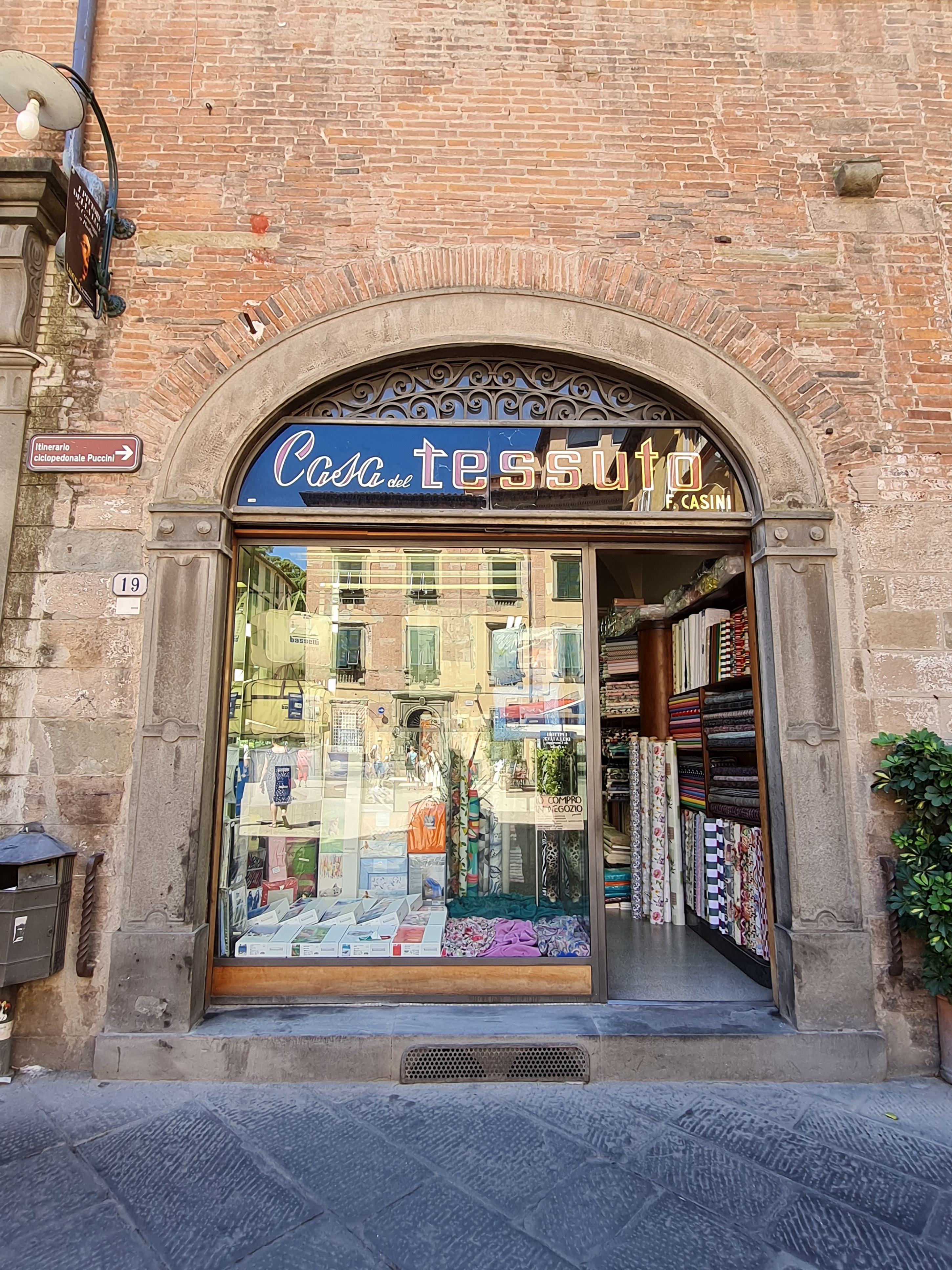 bottega, negozio di tessuti, Casa del Tessuto (anni cinquanta XX)