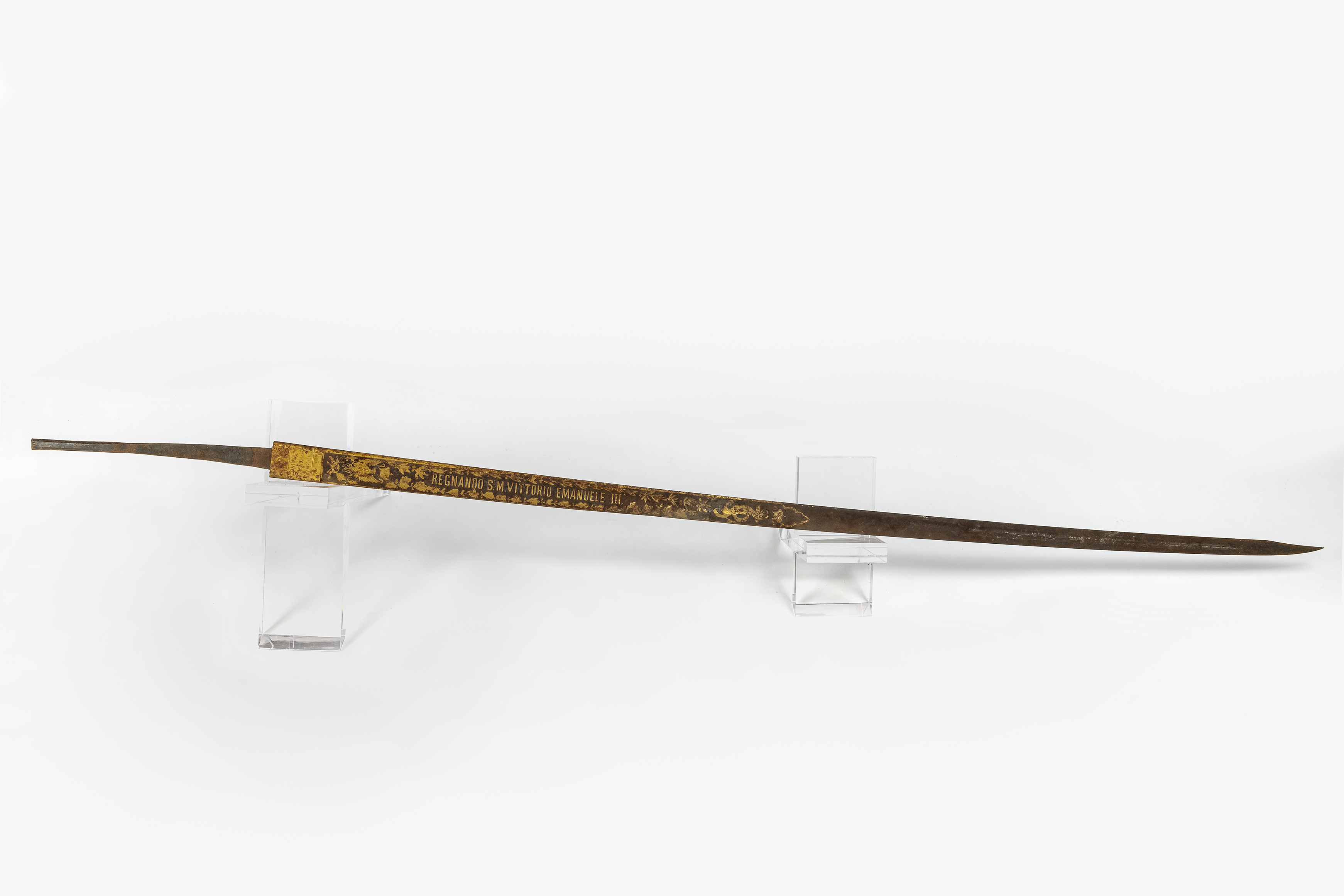 lama di sciabola di spadaio (laboratorio) - ambito Italia centro-settentrionale (prima metà XX)