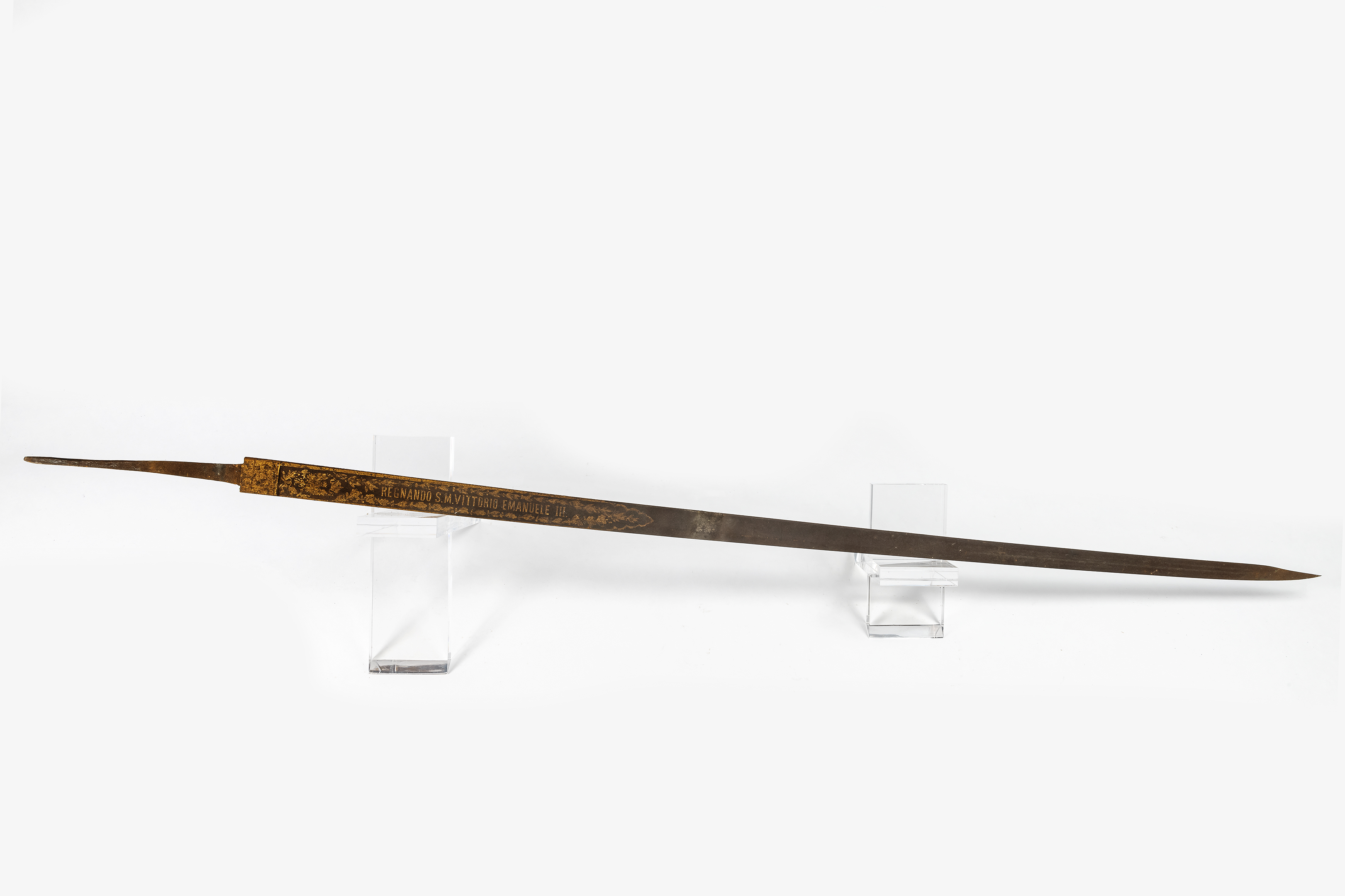 lama di sciabola di spadaio (laboratorio) - ambito Italia centro-settentrionale (prima metà XX)