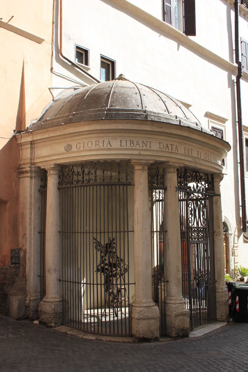 Tempietto del Carmelo (tabernacolo) - Roma (RM)  (XVIII)