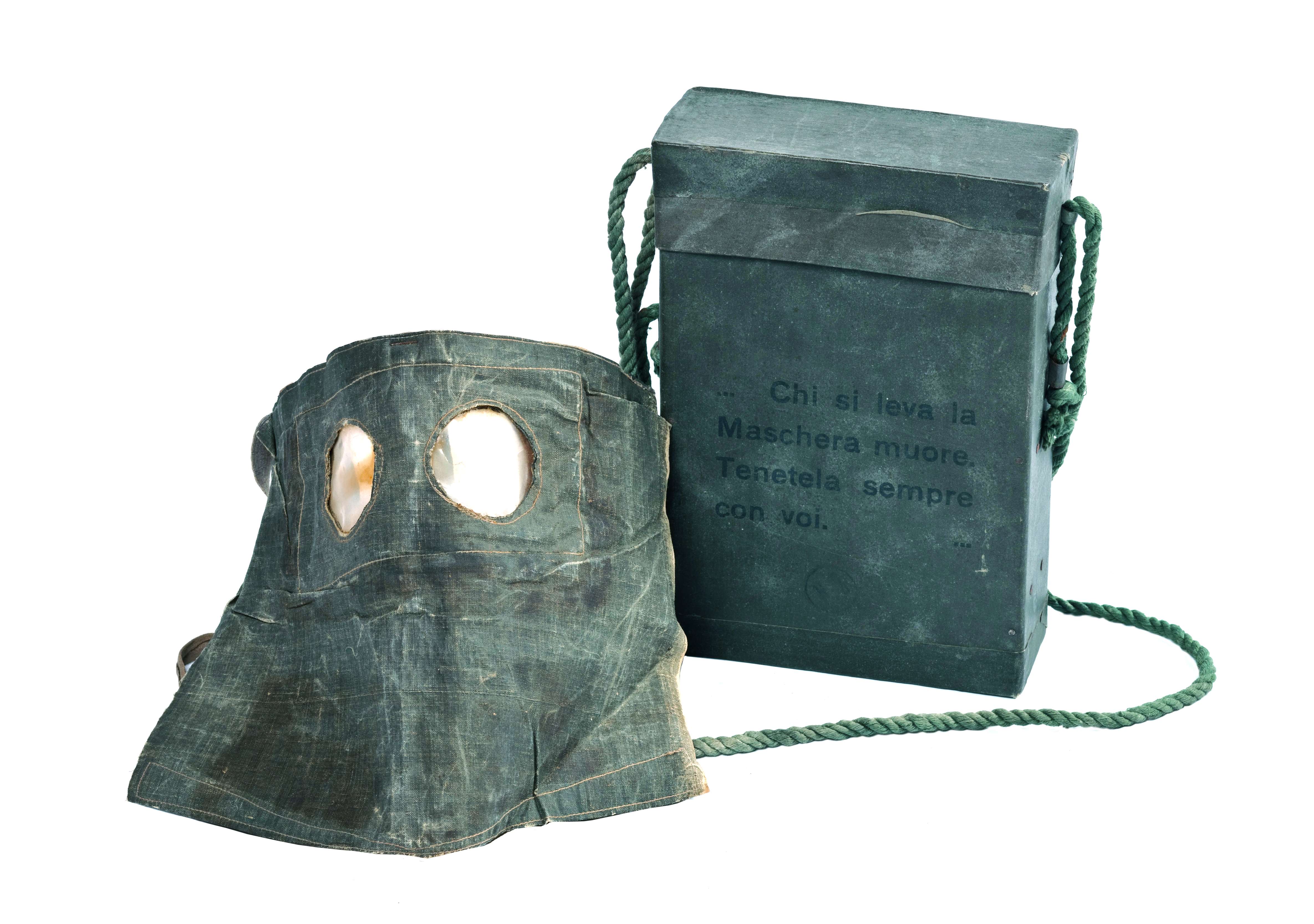 maschera antigas, protezione unica (prima metà XX secolo)