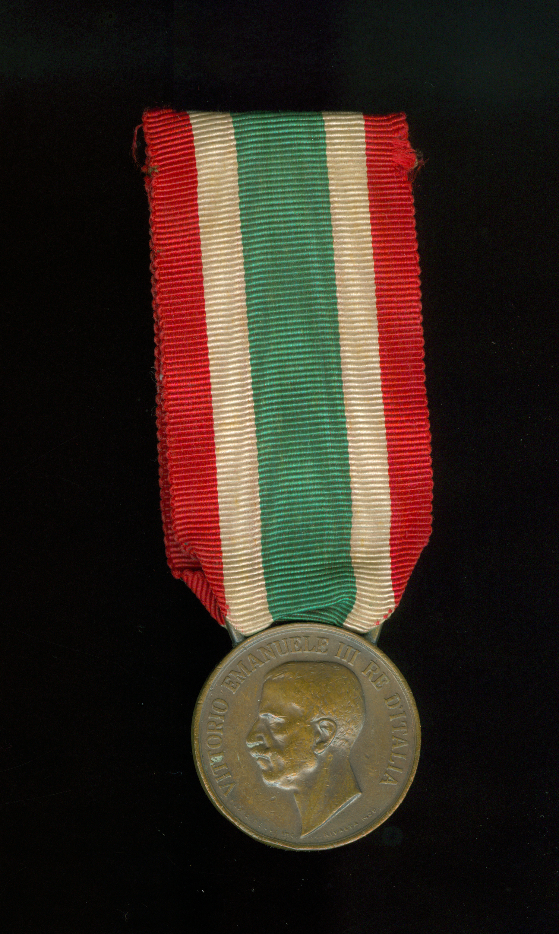 Medaglia di bronzo a ricordo dell’Unità d’Italia 1848-1918 (prima metà XX secolo)