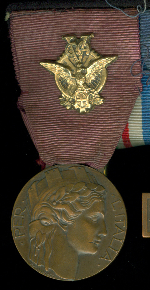 Medaglia di Benemerenza per i volontari della guerra Italo-Austriaca (prima metà XX secolo)