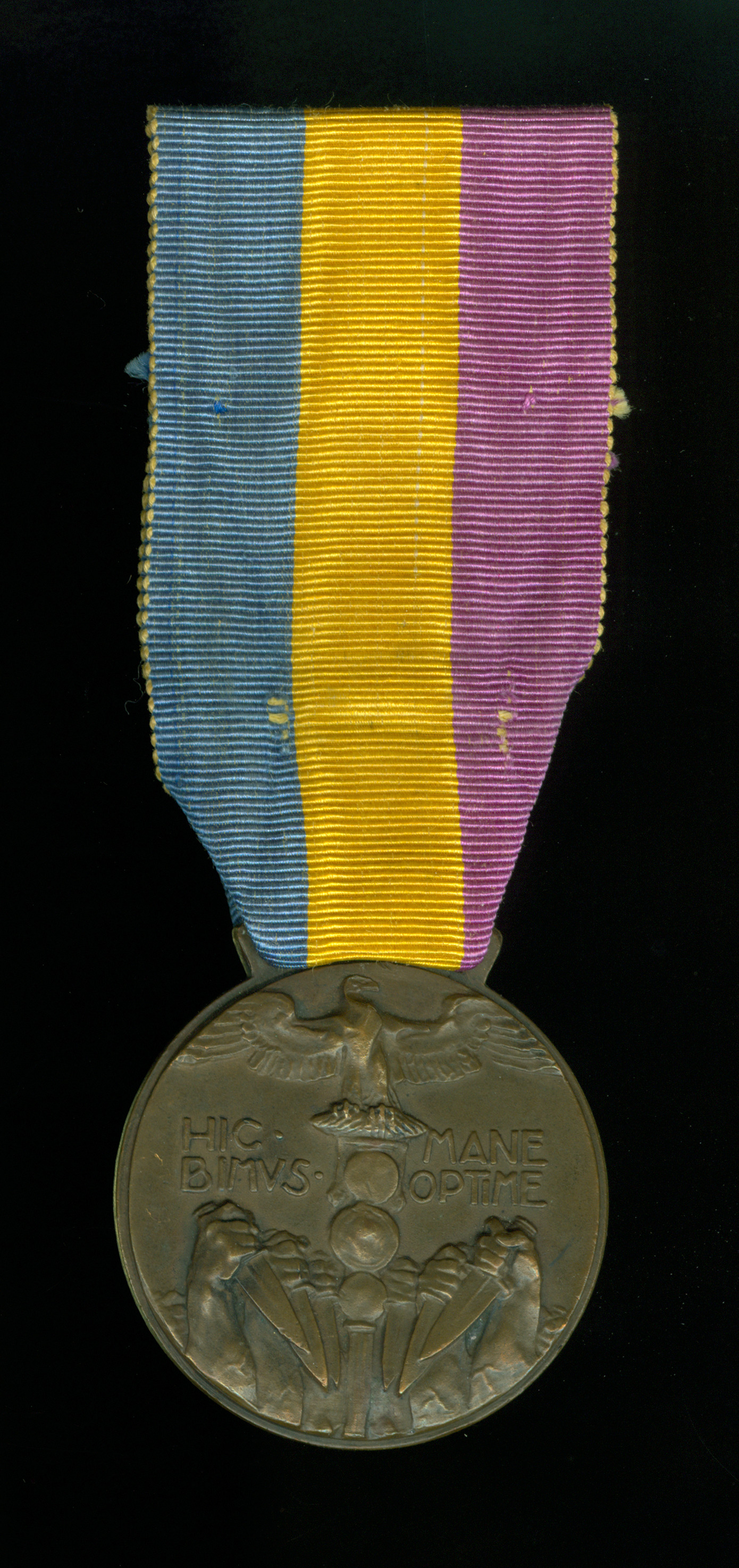 Medaglia commemorativa della spedizione su Fiume (prima metà XX secolo)