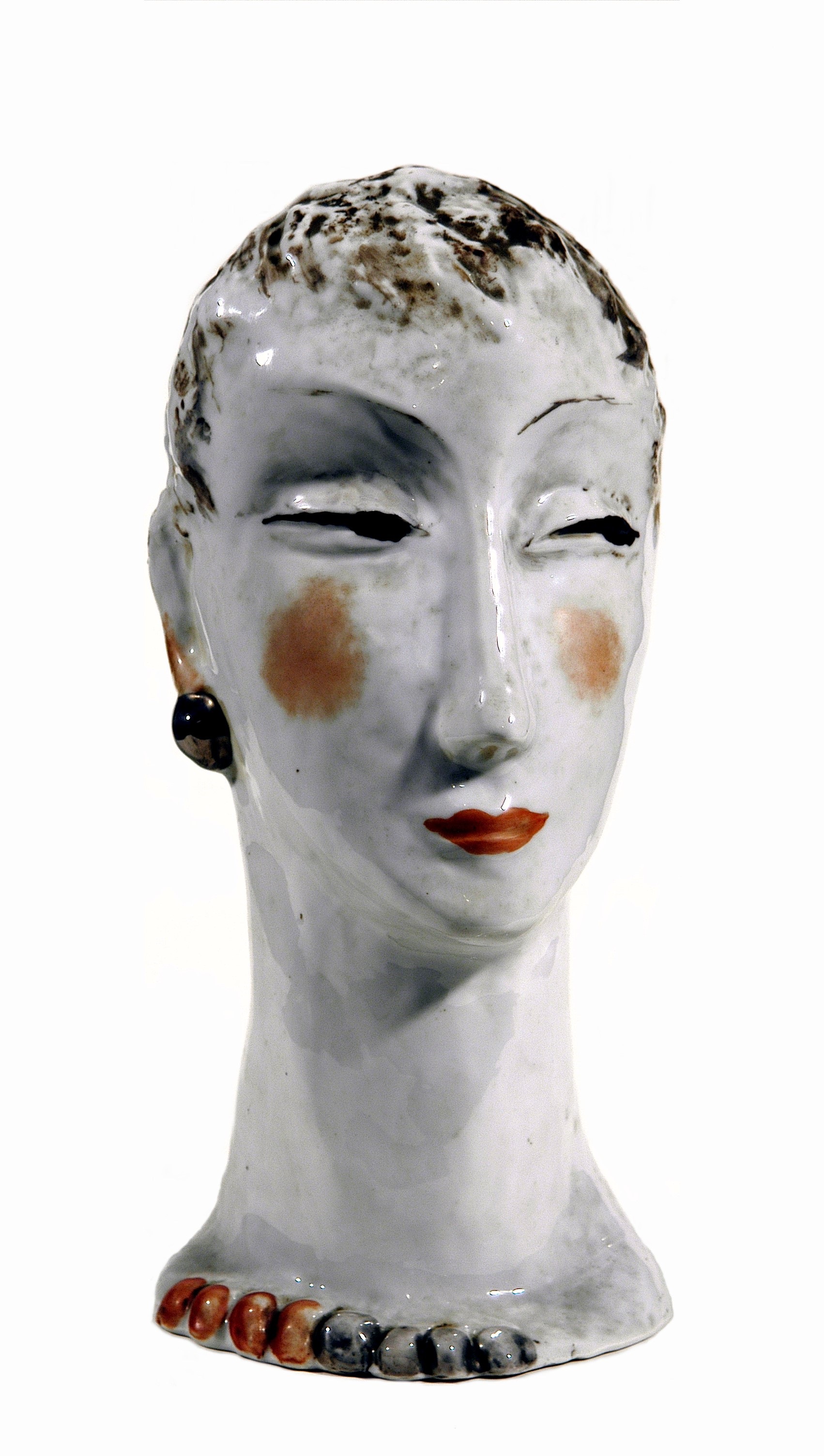 Testa femminile (scultura, opera isolata) di Erna Davidoff Wolfson (prima metà XX)