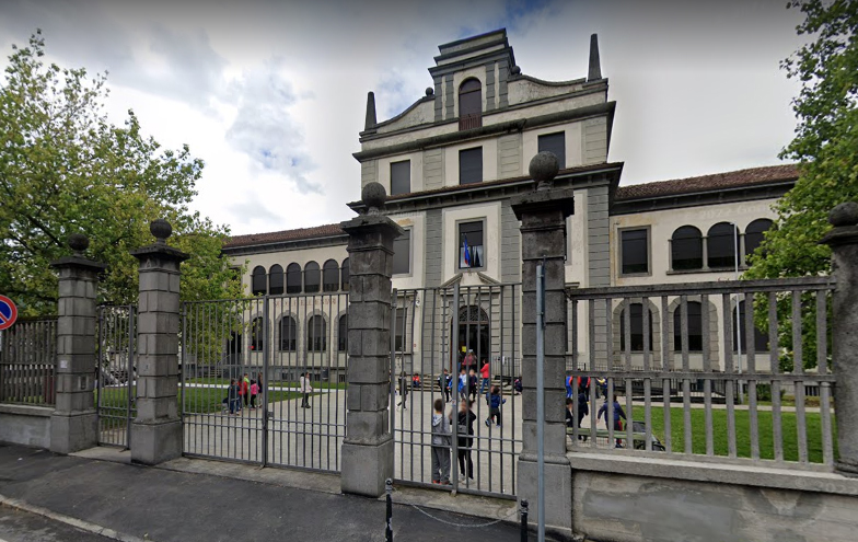Scuole elementari (scuola, primaria) - Gandino (BG)  (XX)