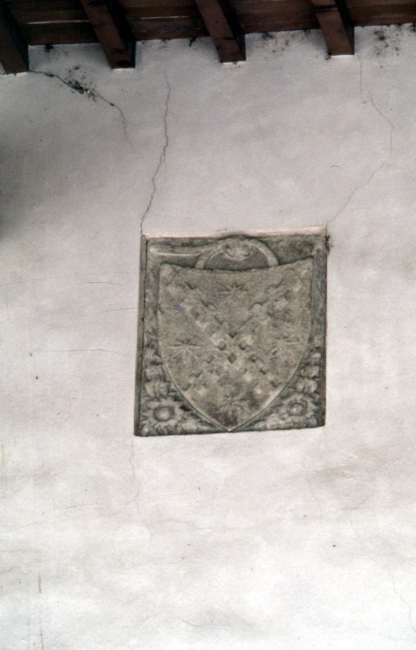 stemma gentilizio della famiglia Alberti (?) (rilievo) - produzione toscana (sec. XIV)