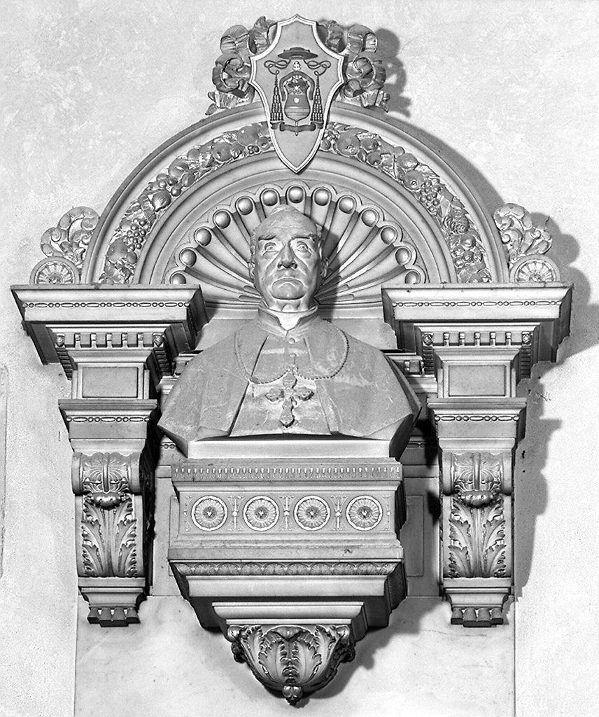 ritratto del cardinale Agostino Bausa (monumento) di Zocchi Cesare - bottega fiorentina (sec. XX)
