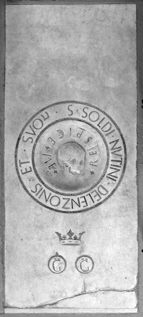 lastra tombale - produzione toscana (sec. XV)