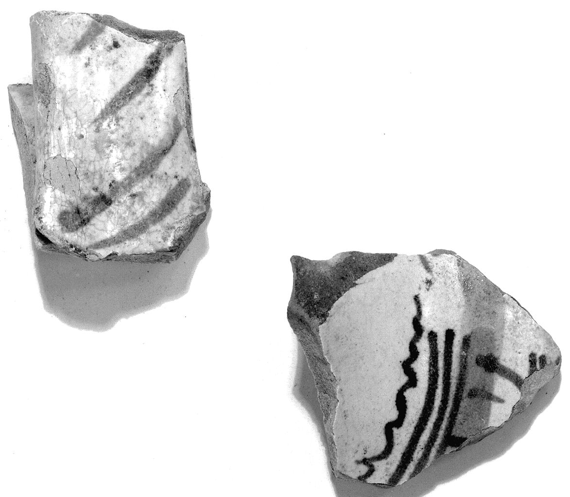 piatto, frammento - manifattura italiana (sec. XV)