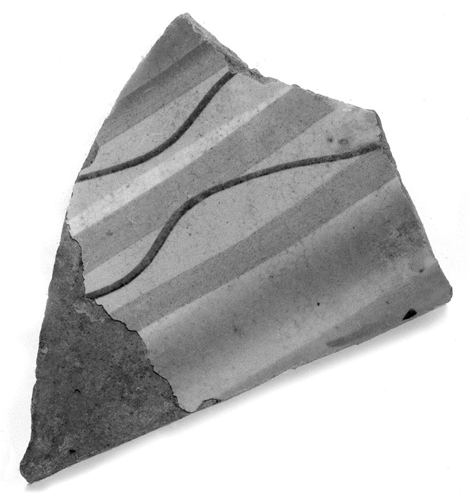 vaso, frammento - bottega italiana (sec. XV)