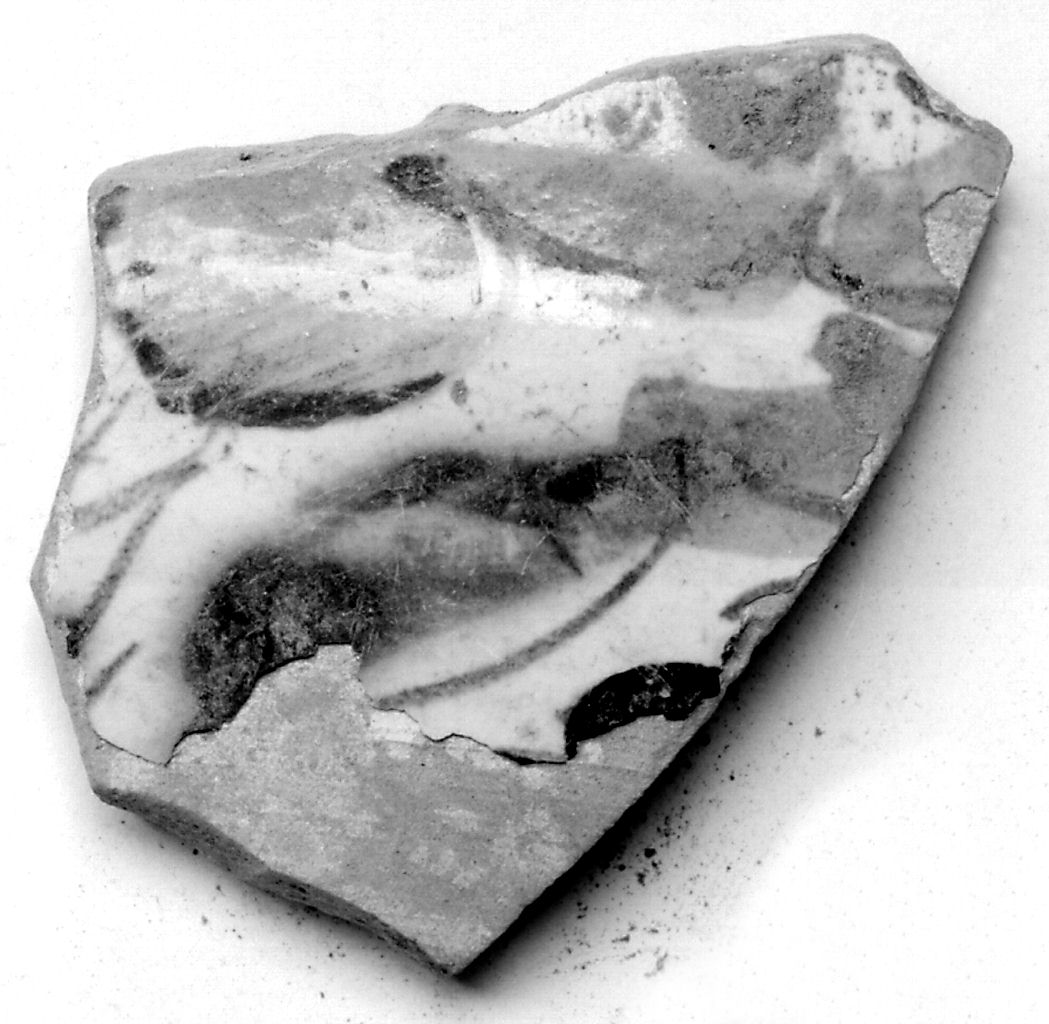 piatto, frammento - manifattura italiana (sec. XV)