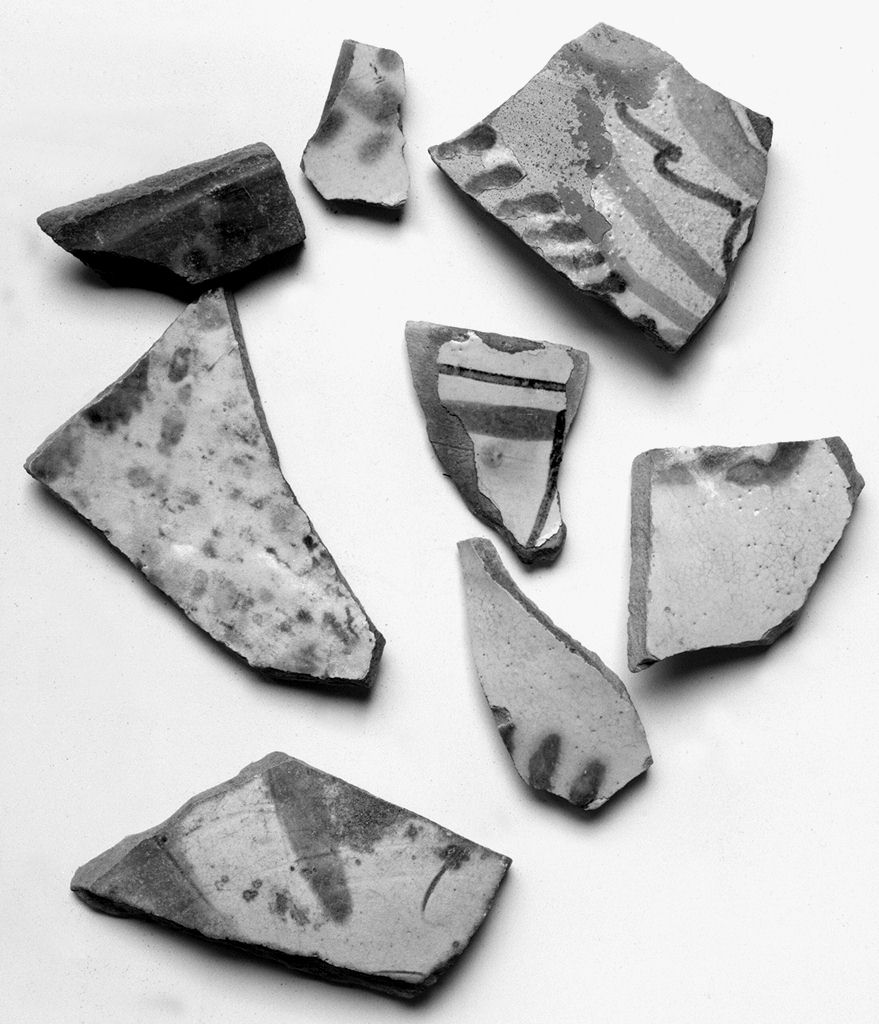 piatto, frammento - manifattura italiana (sec. XV)