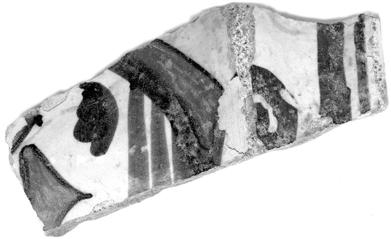 piatto, frammento - manifattura italiana (sec. XV)