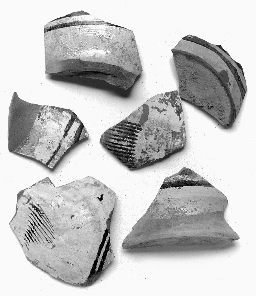 vaso, frammento - bottega italiana (sec. XV)